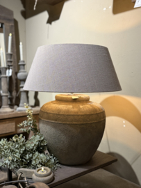 Kruglampe mit Rand und Seil Rustic -Brynxz-
