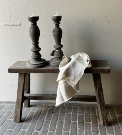 Oud Houten Bankje 80 cm