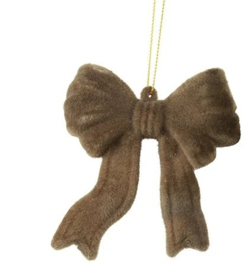 Strik Hanger Velvet Bruin Small (2 stuks)
