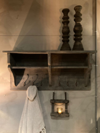 Garderobe grau holz 100cm