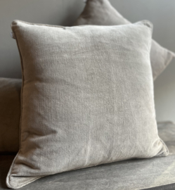 Kussen Amsterdam Velvet Light Stone 50x50 cm
