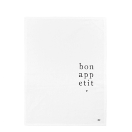 Theedoek Bon Appetit 50x70 cm -Bastions Collections-