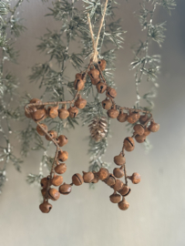Hanger Ster Belletjes Roest