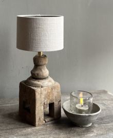 Houten Balusterlamp Small -Aura Peeperkorn-
