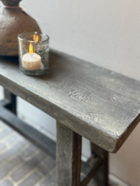 Oud Houten Bankje 60 cm