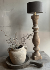 Balusterlampe aus Holz -Aura Peeperkorn-