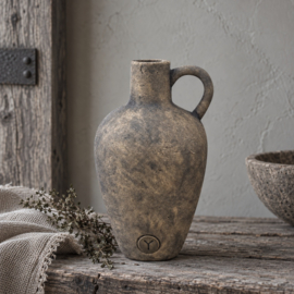 Krug mit Hohem Hals Majestic Brown Medium -Brynxz Collections-