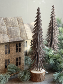 Kerstboompje Bruin 29 cm