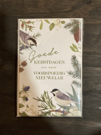 Kerst- en winterkaarten nr. 23 (pakje van 4 stuks)