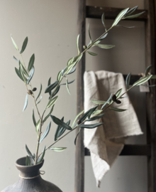 Zijdetak Olijf 129 cm