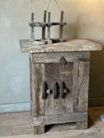 Nachttisch Altes Holz - Driftwood - (2-er set)