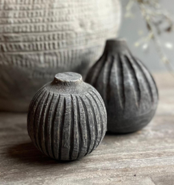 Holzkugel Pumpkin 10 cm