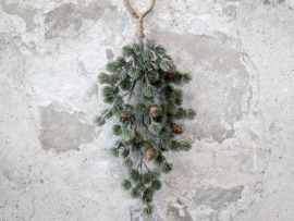 Zijde Cedar Toef 50 cm