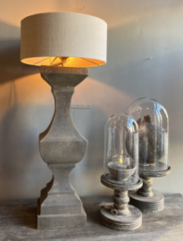 Houten Balusterlamp Ides