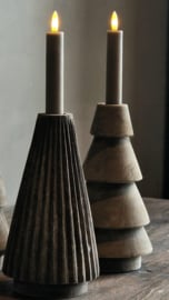 Holz-Weihnachtskerzenhalter Clara 01