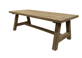 Houten Eettafel A-poot ''Rustic''