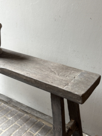 Oud Houten Bankje 100 cm
