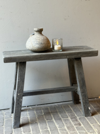 Oud Houten Bankje 60 cm