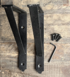 Metallträger für Wandregale (2er-Set)