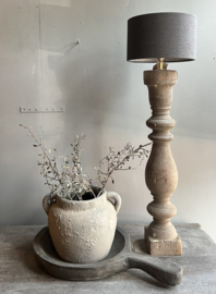 Houten Balusterlamp  -Aura Peeperkorn-