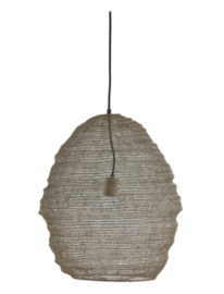 Hanglamp Ø45x60 cm Taupe