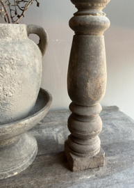Balusterlampe aus Holz -Aura Peeperkorn-