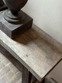 Oud Houten Bankje 121 cm
