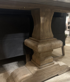Houten Eettafel Kloosterpoot ''Rustic''