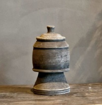 Houten Pot met deksel Anwar