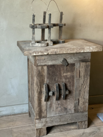 Nachttisch Altes Holz - Driftwood - (2-er set)