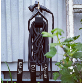 Tuinslang Deluxe Set Zwart 25 meter -By Benson-