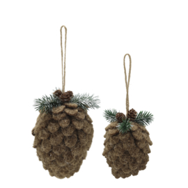 Hanger van Vilt Dennenappel Small