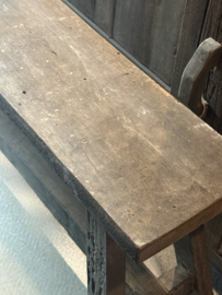 Oude Houten Bank 140 cm