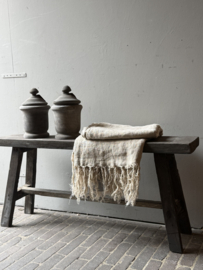 Oud Houten Bankje 100 cm