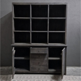 Houten Buffetkast Bianca ''Antique Grey''