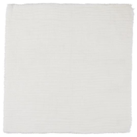 Baumwollserviette Weiß 40x40 cm