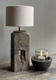Houten Balusterlamp Small -Aura Peeperkorn-