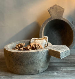 Houten Bak Fitri met Handvat