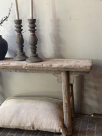 Oud Chinees Houten Bankje 115,5 cm