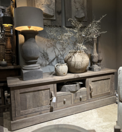 Tv-meubel 2 deurs, en 2 lades 180 cm ''Driftwood''