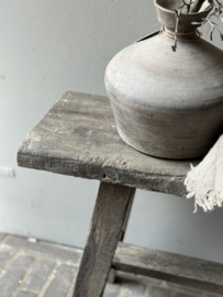 Oud Houten Bankje 80 cm