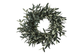Seidenkranz Olive 53 cm