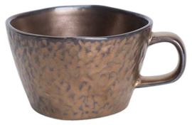 Geschirr Kupfer Becher mit Ohr