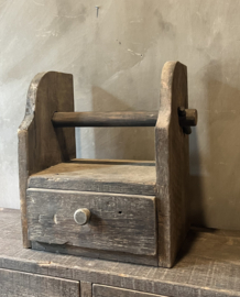 Küchenrollenhalter mit Schublade „Driftwood“