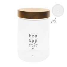Kochtopf mit Deckel 'Bon Appetit' -Bastion Collections-