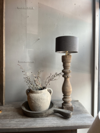 Balusterlampe aus Holz -Aura Peeperkorn-