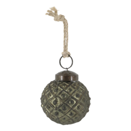 Kerstornamenten Antique Olive (12 stuks)