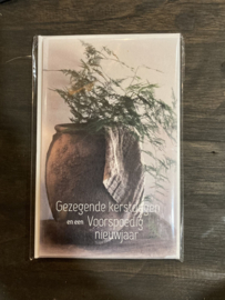 Kerst- en winterkaarten nr. 82 (pakje van 4 stuks)