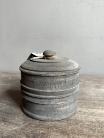 Houten Pot met Deksel Dimas S -Luksa-