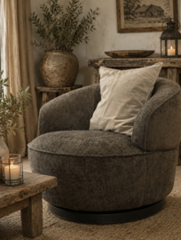 Fauteuil Filou Brown -PTMD-